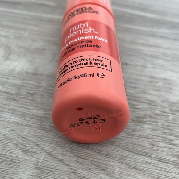 Aveda nutri plenish Styling Treatment Foam Hair Styling 1.5‎ oz NWOB - Picture 4 of 4